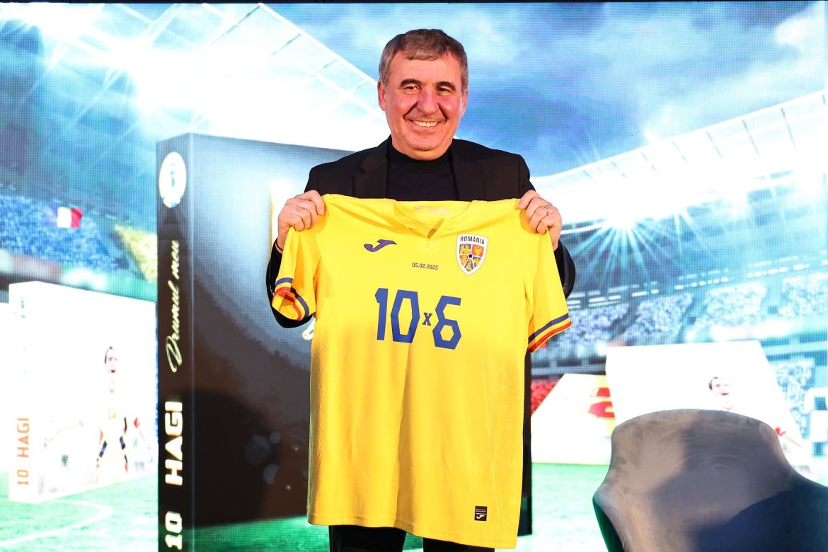 Gică Hagi va fi noul selecționer al Românei / Foto: IONUT ANGHEL (C) / AGERPRES FOTO