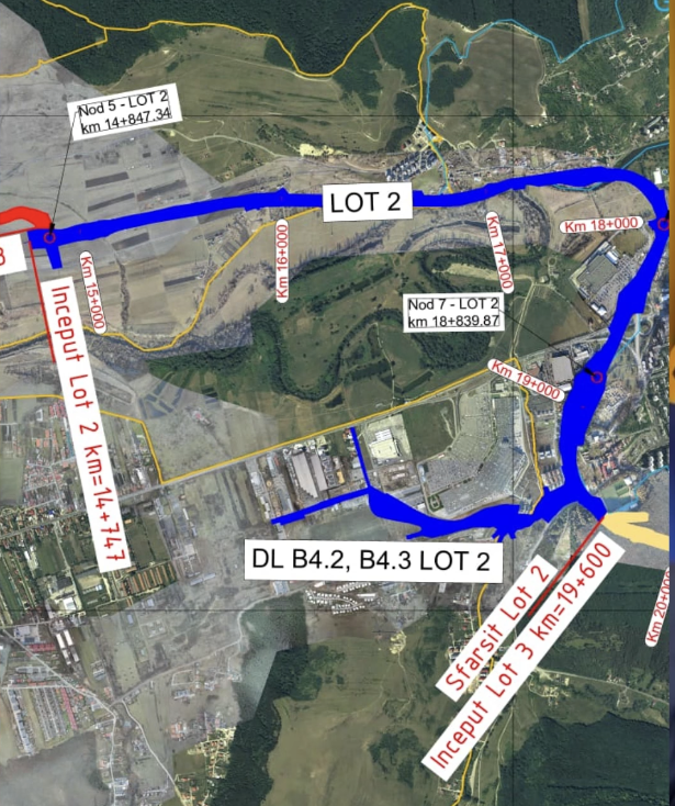 Licitația pentru lotul al doilea al centurii metropolitane Cluj, validată | Foto: Captură de ecran Facebook, Emil Boc