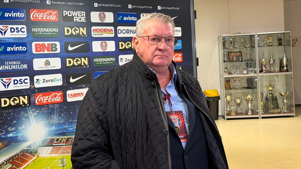 Iuliu Mureșan, președintele CFR-ului / Foto: Sergiu CRĂCIUN, monitorulcj.ro