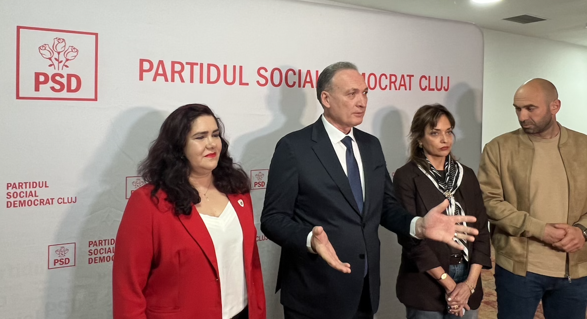 Alexandru Cordoș, secretar executiv PSD Cluj: Ne asumăm guvernarea | Foto: Sergiu Tămaș, monitorulcj.ro