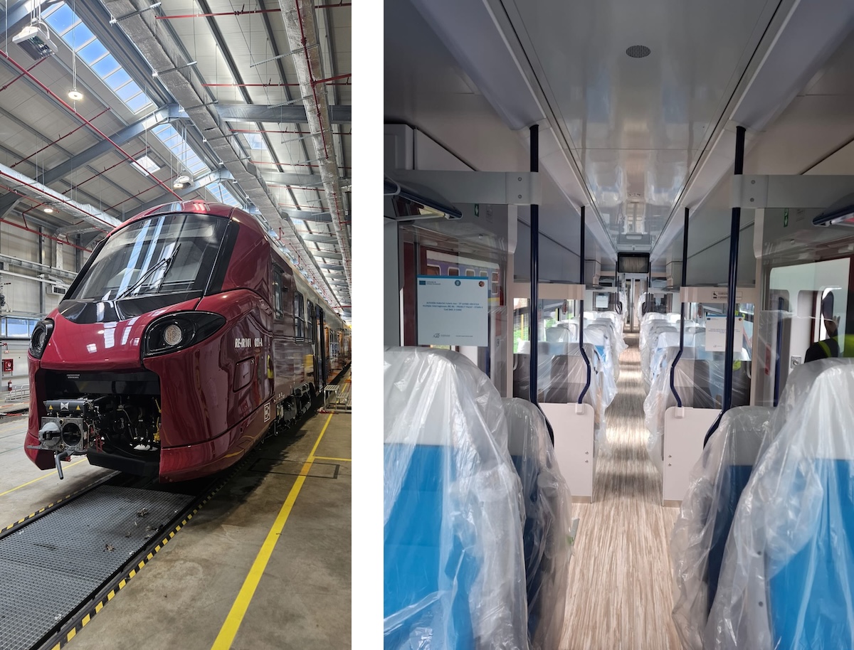 Două trenuri electrice noi au fost recepționate de ARF, iar aceste vor cicula inclusiv pe rute de Cluj | Foto: Facebook, ARF - Autoritatea pentru Reformă Feroviară