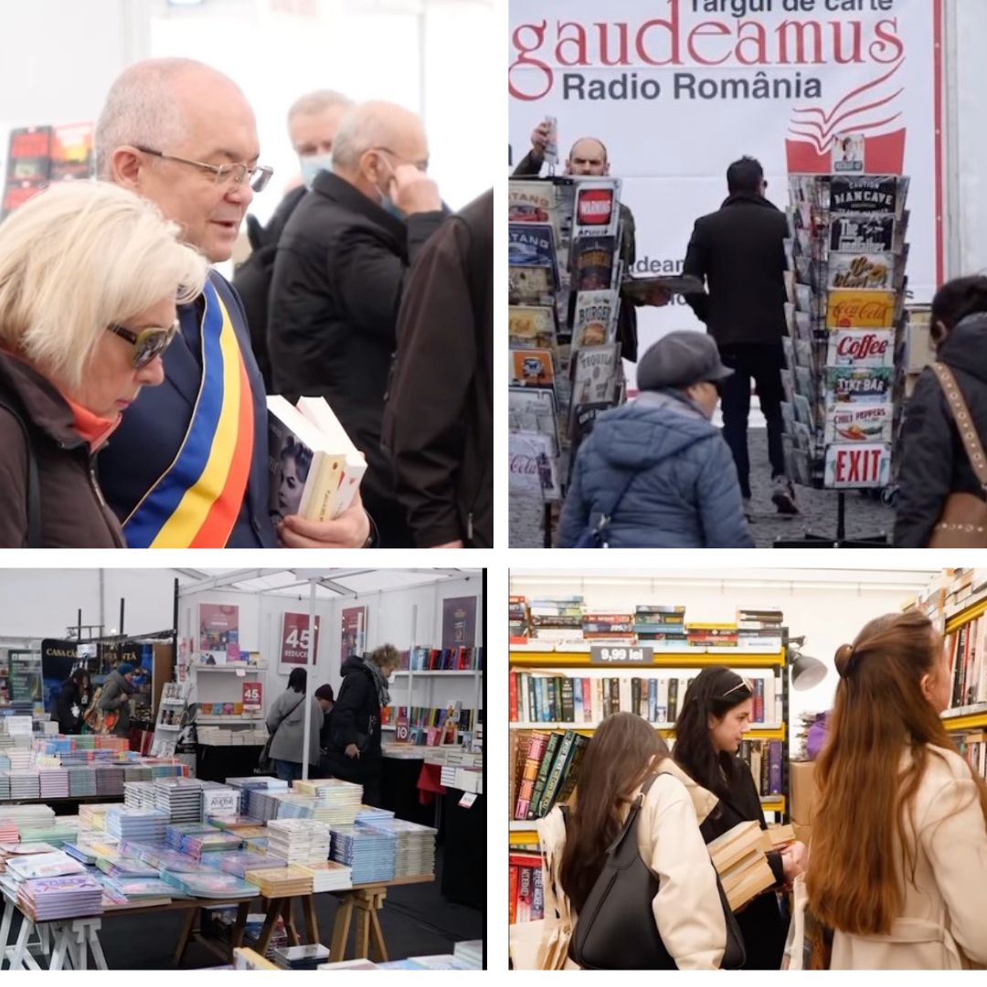 Ediția cu nr. 25 a Târgului de Carte Gaudeamus Cluj-Napoca se desfășoară în perioada 22-26 aprilie 2026 | Foto: Captură de ecran Facebook, Emil Boc