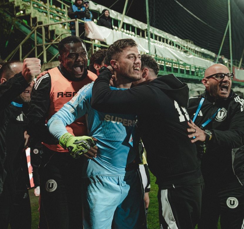 Ștefan Lefter a fost eroul Universității Cluj / Foto: FC Universitatea Cluj Facebook