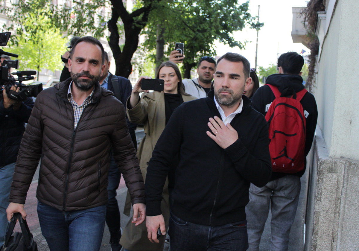 Unul dintre directorii companiei DIMEX Company 2000, Daniel Scurtu, a fost audiat miercuri la sediul DNA din Cluj-Napoca. Foto: Valentina Prelipcean / monitorulcj.ro