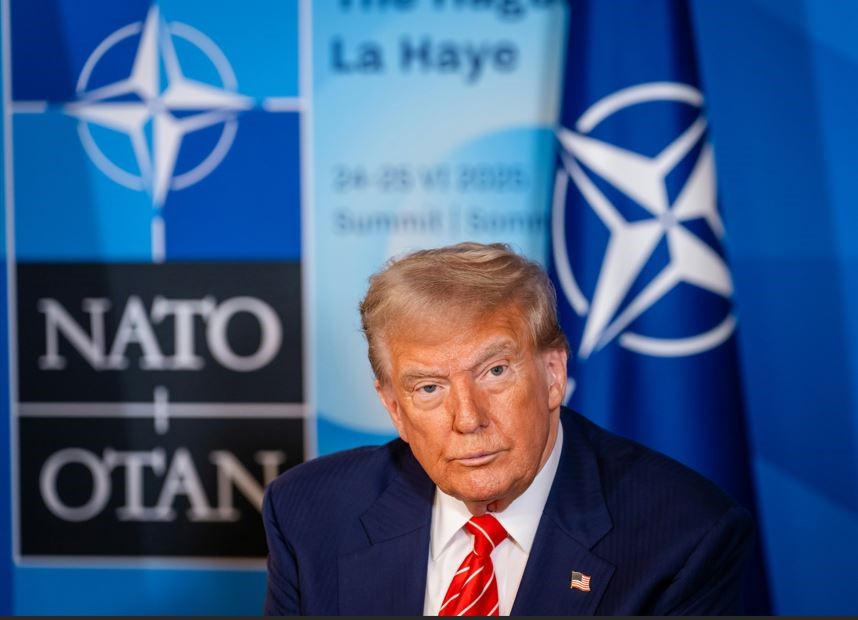 în imagine: Președintele SUA, Donald Trump, la Summitul NATO de la Haga, 24-25 iunie 2025|Foto: Martijn Beekman – nato.int
