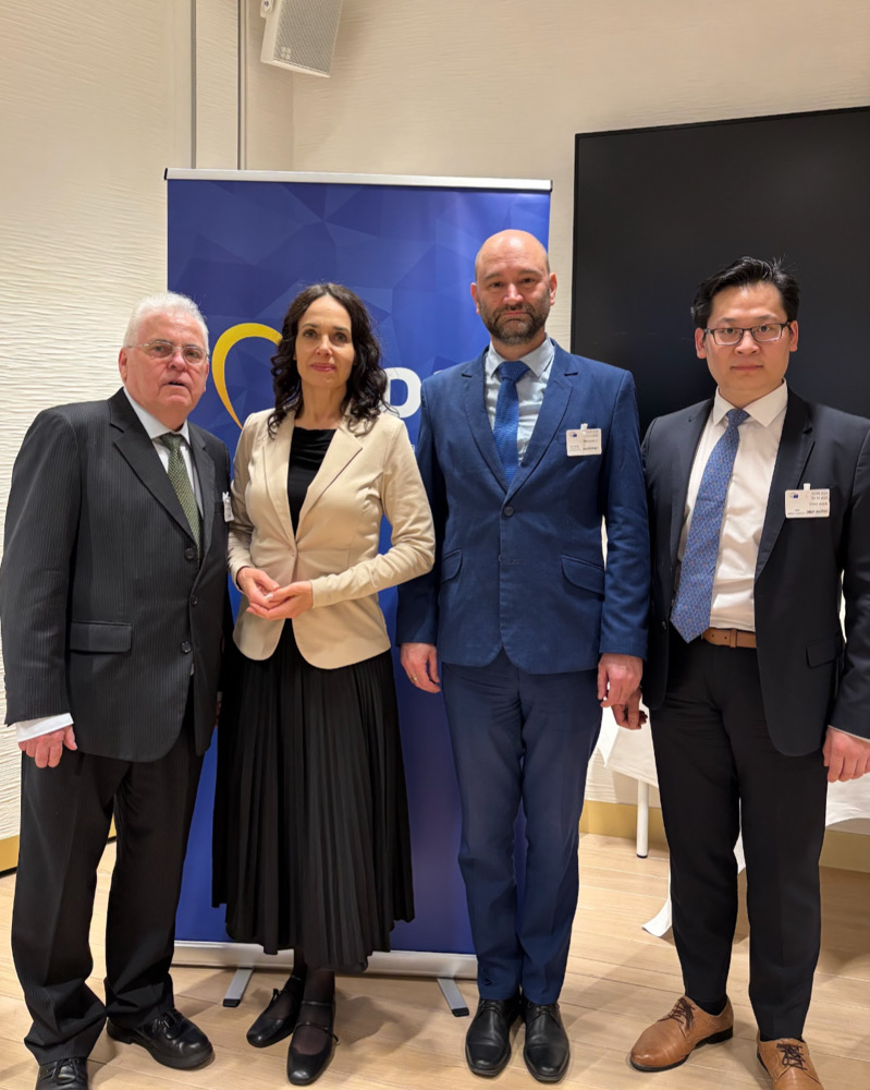 Marius Balo, românul care a petrecut opt ani în închisorile din China a avut o intervenție în Parlamentul European inițiat de europarlamentarul slovac Miriam Lexmann. | Foto: Marius Balo