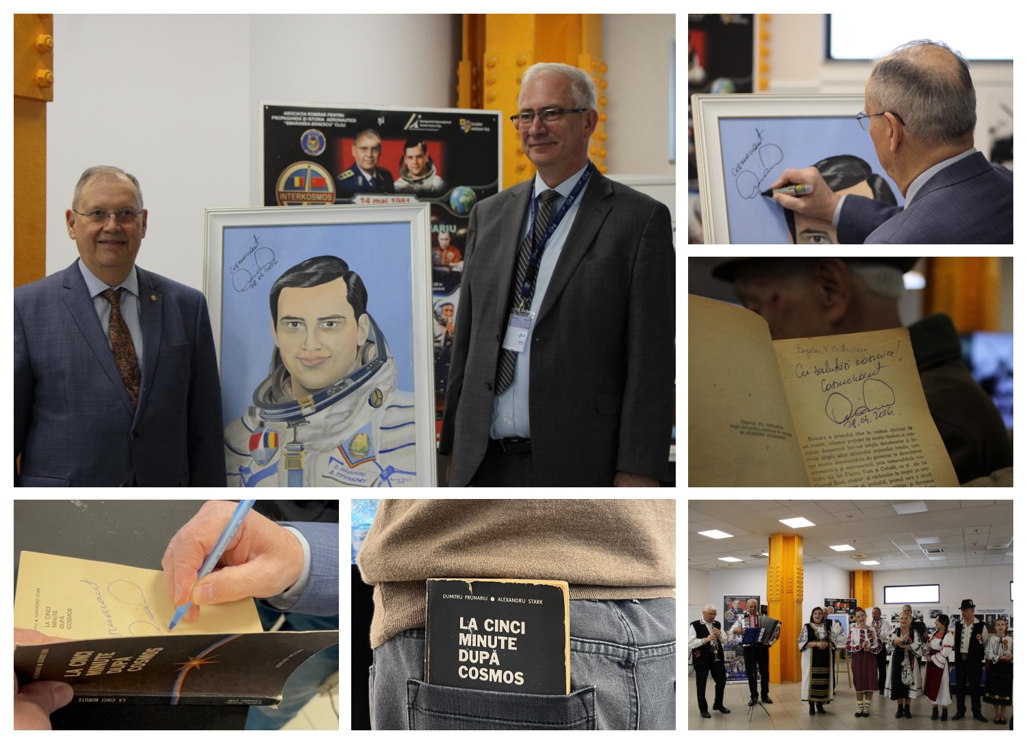 Dumitru Prunariu: „Clujul este un reper deosebit pentru mine” | Foto: monitorulcj.ro