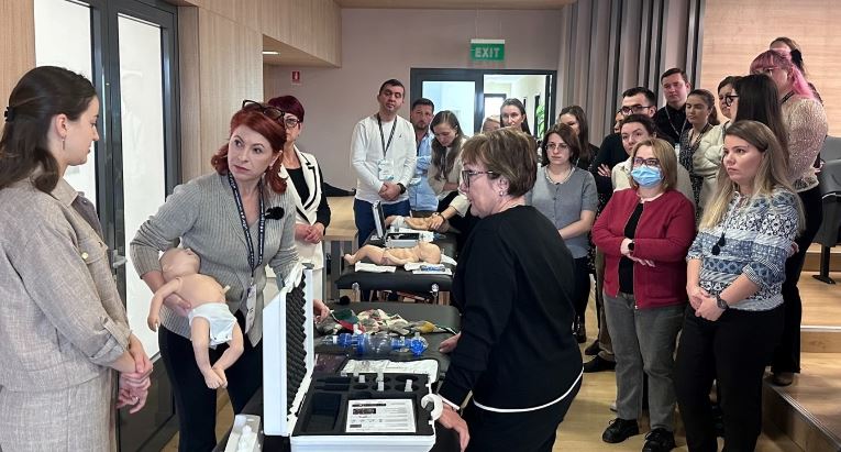 Peste 130 de medici, implicați în proiectul dedicat instruirii în domeniul îngrijirii nou-născutului cu patologie severă, la Spitalul Județean de Ugență Cluj|Foto: Spitalul Clinic Județean de Urgență Cluj