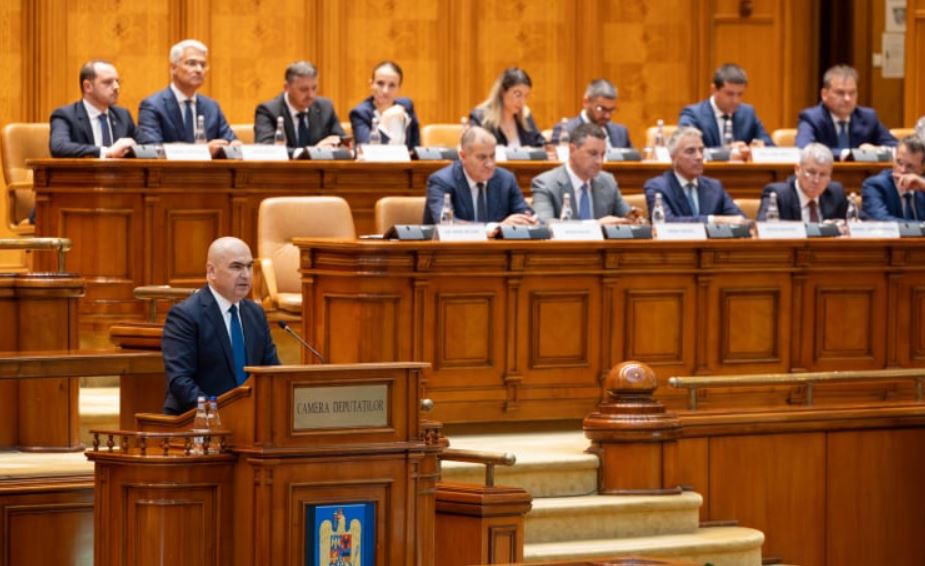 Bolojan: „Moțiunea este mincinoasă, este cinică și artificială”|Foto: gov.ro