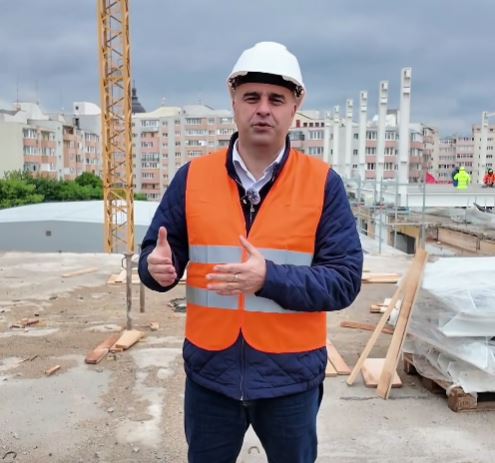 Ample lucrări de modernizare la Școala „Ion Creangă” din Cluj-Napoca: Consolidări la 9 m adâncime, încă un etaj și peste 1.400 mp noi. Viceprimarul Dan Tarcea: „O investiție importantă în beneficiul elevilor”|Foto: Dan Ștefan Tarcea - Facebook