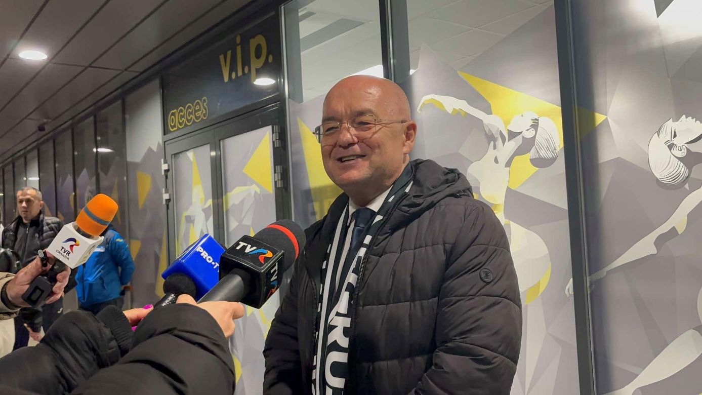 Emil Boc a fost prezent în tribunele finalei de la Sibiu / Foto: Mădălina IVAN, monitorulcj.ro