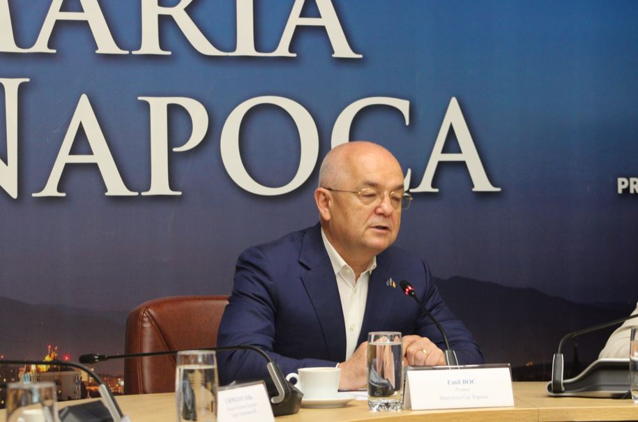 Emil Boc, primarul municipiului Cluj-Napoca|Foto: Mădălina IVAN - monitorulcj.ro
