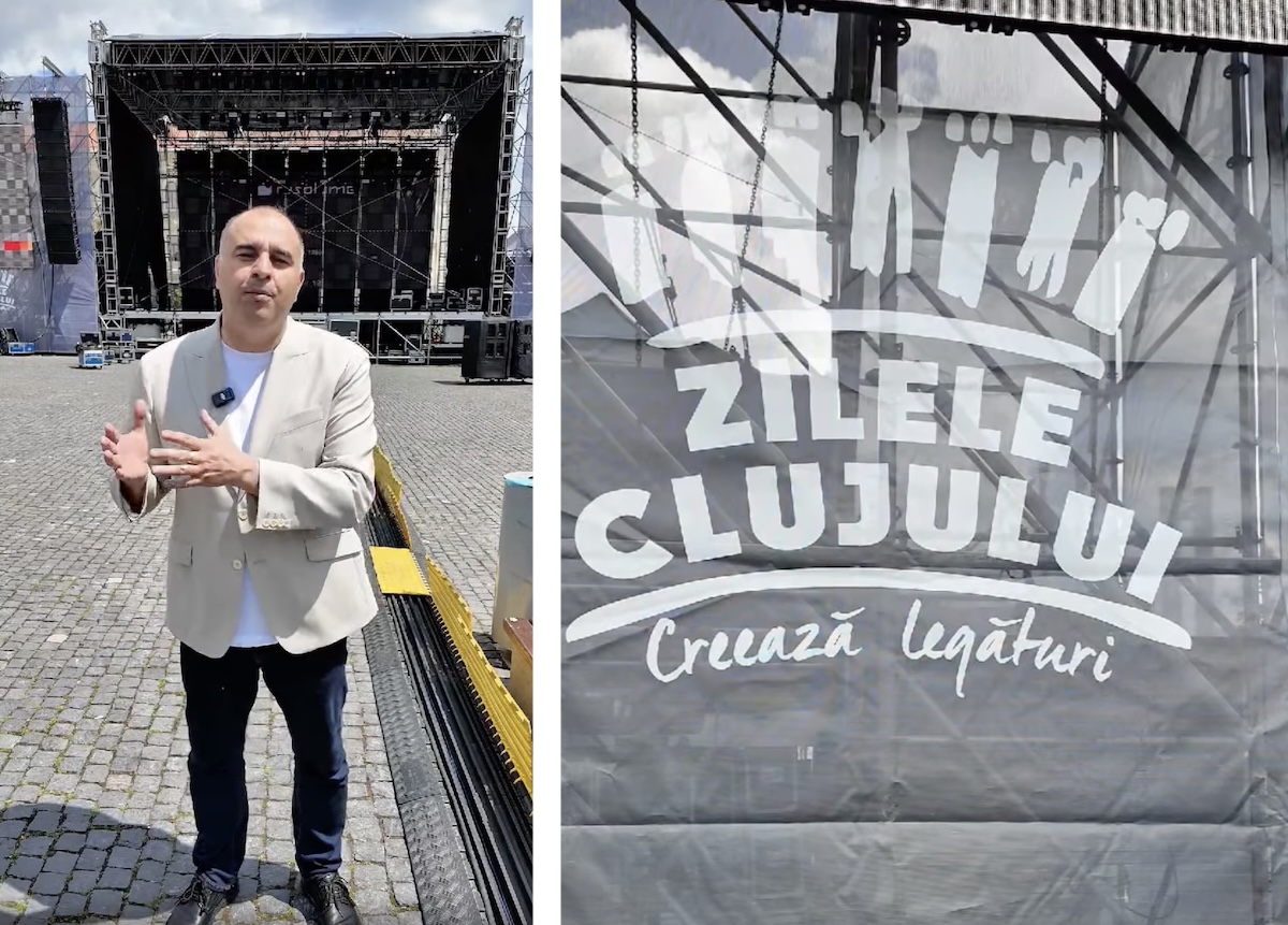 Zilele Clujului 2026 încep joi, 21 mai 2026 | Foto: Captură de ecran Facebook, Dan Ștefan Tarcea