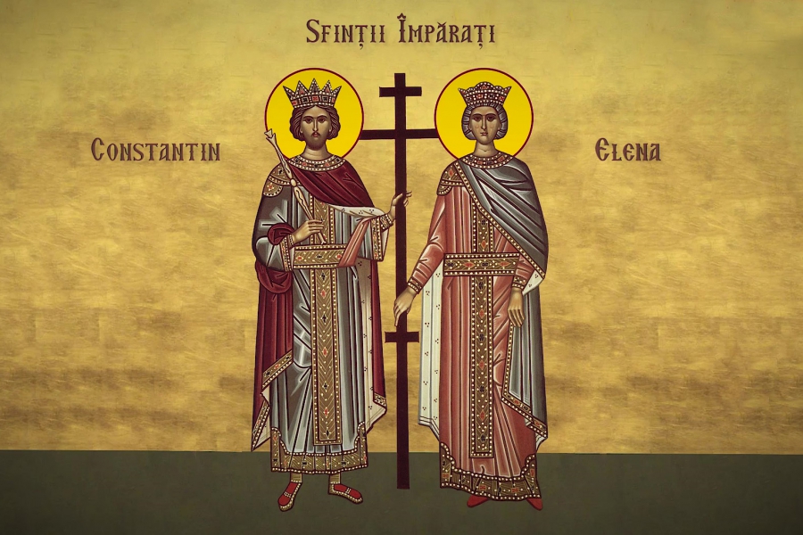 Sfinții Constantin și Elena, sărbătoriți pe 21 mai | Sursă: crestinortodox.ro