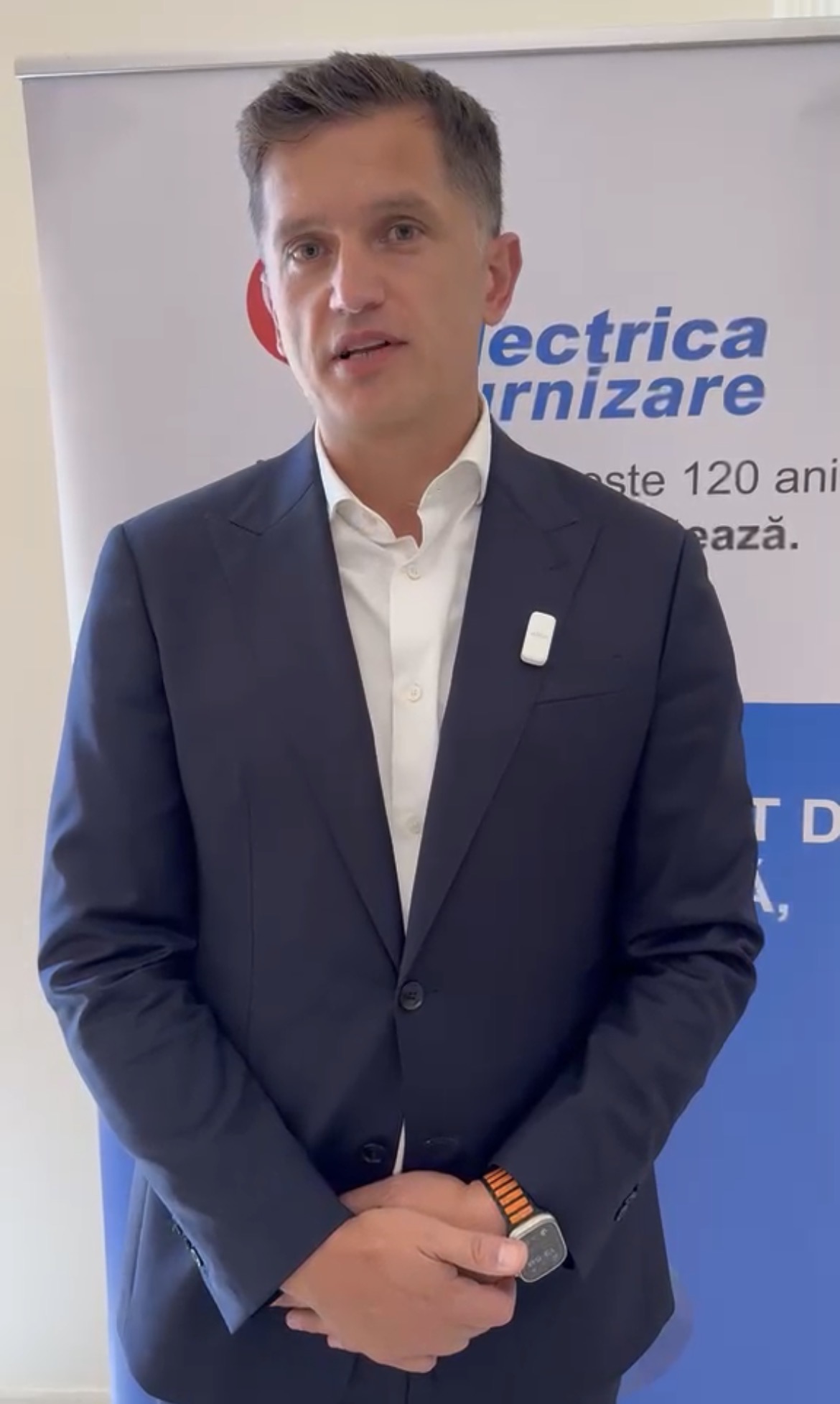 Directorul general adjunct Electrica Furnizare, Dan Ioan Morar, a explicat, de ce au „explodat” facturile la energie electrică în ultimii ani | Foto: Valentina PRELIPCEAN, monitorulcj.ro