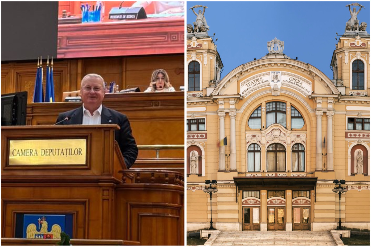 Deputatul PSD Remus Lăpușan critică dur numirea fostului ministru al Culturii, Bogdan Gheorghiu, în funcția de manager interimar al Operei Naționale Române din Cluj-Napoca. | Foto: Facebook - Remus Lăpușan / Foto: Wikipedia