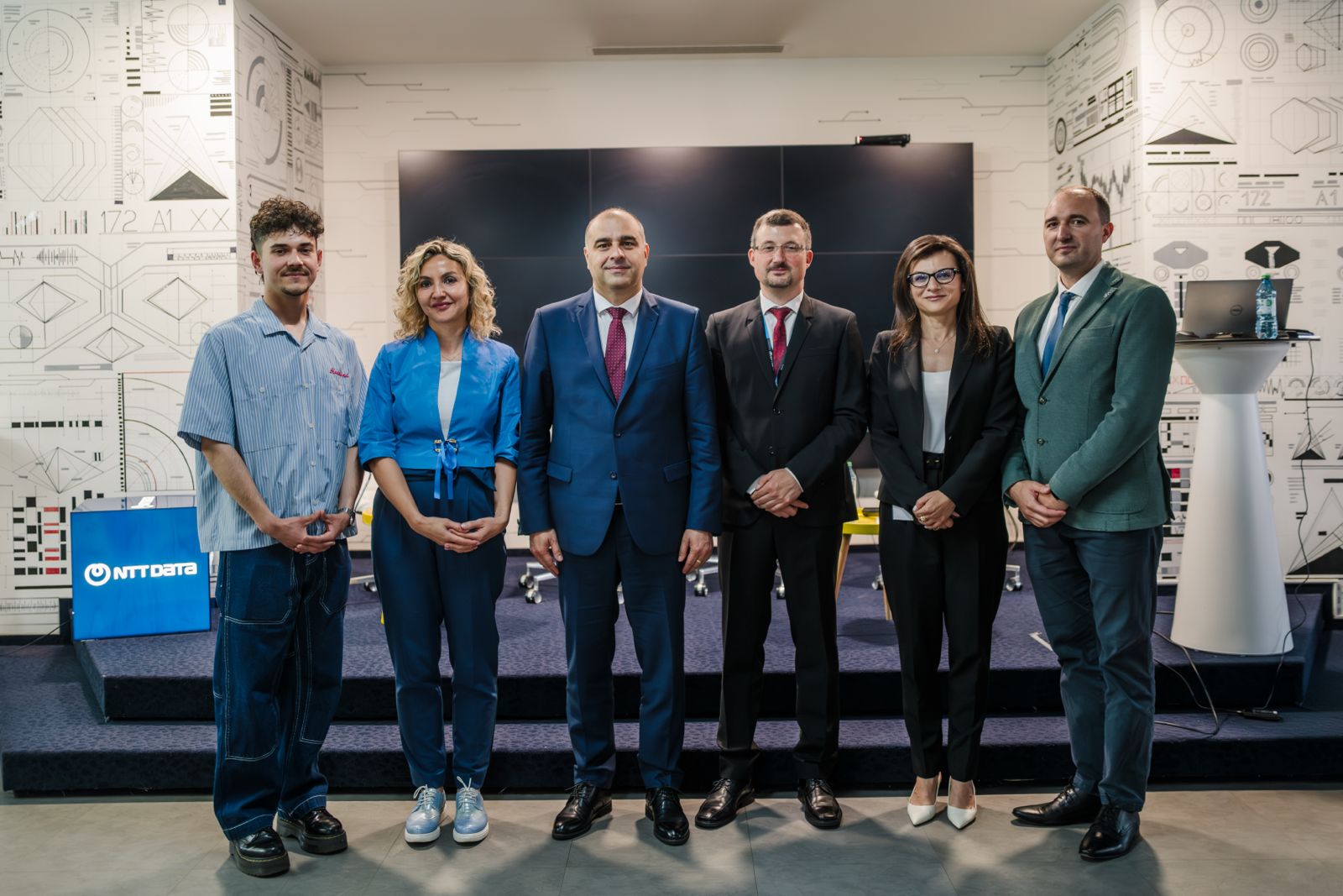 Rezultatele pilotului DELPHI pentru transport multimodal în Cluj-Napoca, prezentate la NTT DATA România | Foto: NTT Data România
