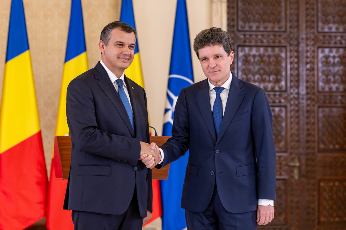 Eugen Tomac, desemnat prim-ministru de președintele României, Nicușor Dan | Foto: presidency.ro