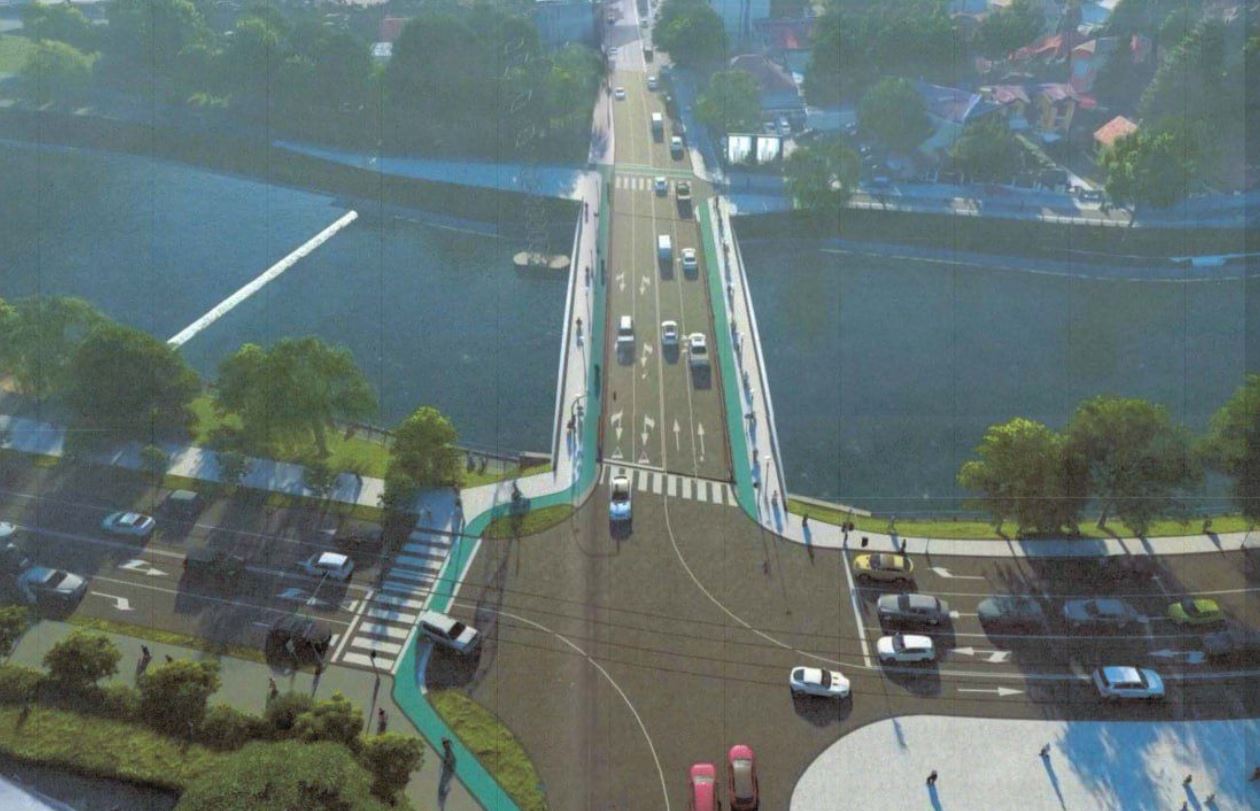 Încep lucrările la podul provizoriu pentru Podul Garibaldi: Restricții de circulație și trasee deviate pentru mijloacele de transport în comun|Foto: Primăria Cluj-Napoca - Facebook