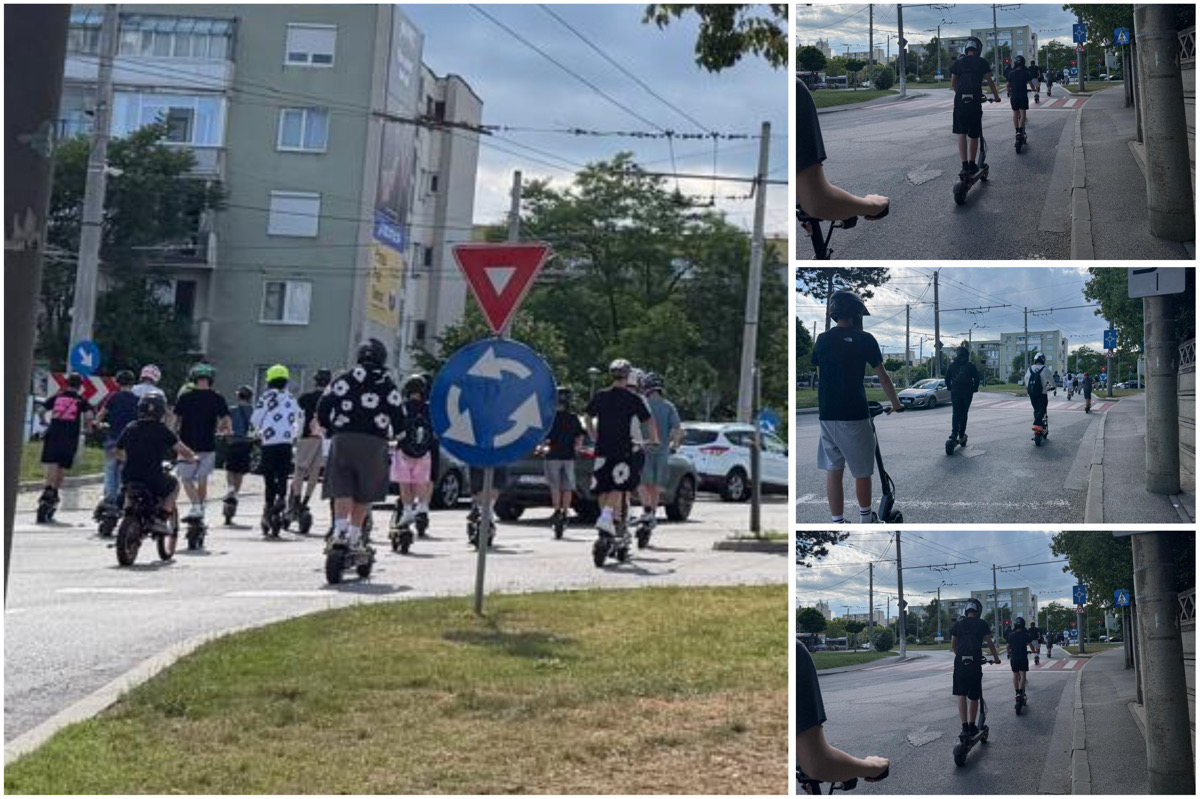 Trotinetele electrice au devenit o prezență obișnuită pe străzile din Cluj-Napoca, însă tot mai mulți pietoni și șoferi reclamă probleme legate de siguranță. | Foto: monitorulcj.ro