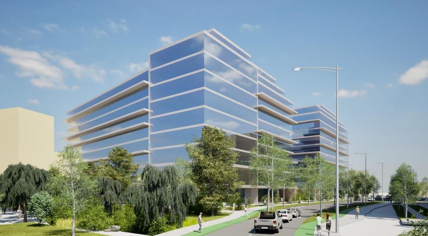 Proiect de restructurare urbană în zona Fabricii: ansamblu mixt de locuințe și birouri, creșă nouă și circulație reorganizată|Foto: imagine randare proiect - primariaclujnapoca.ro
