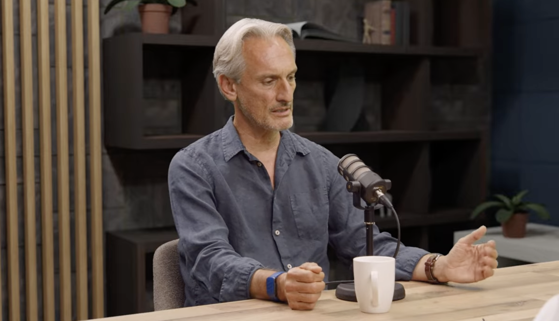Matei Păun, fost colaborator apropiat al președintelui Nicușor Dan, într-un interviu acordat jurnalistului Cătălin Striblea în cadrul emisiunii „Leaders Special” de la Vorbitorincii. | Foto: captură de ecran - YouTube: Vorbitorincii