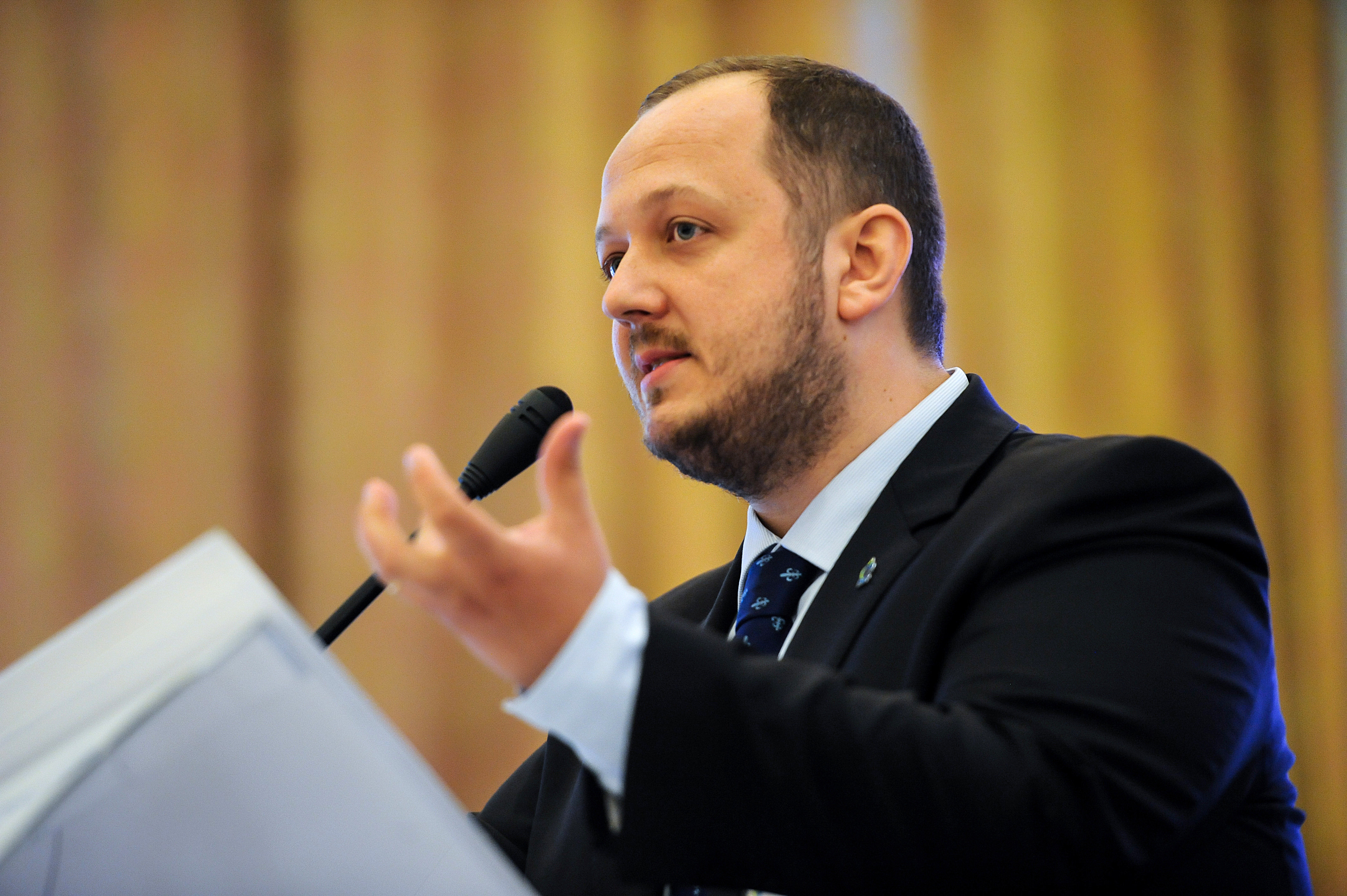 Adrian Papahagi anunță că nu va accepta funcția de ministru al Culturii în Guvernul Tomac|Foto: ALEX MICSIK / AGERPRES FOTO