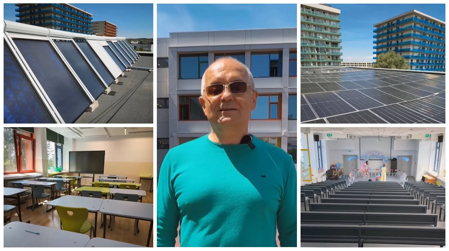 Colegiul Pedagogic „Gheorghe Lazăr” din Cluj, modernizat în urma unei investiții de peste 6 milioane de euro, bani europeni. Emil Boc: „1.250 de elevi beneficiază de condiții moderne de studiu”|Foto: Emil Boc - Facebook