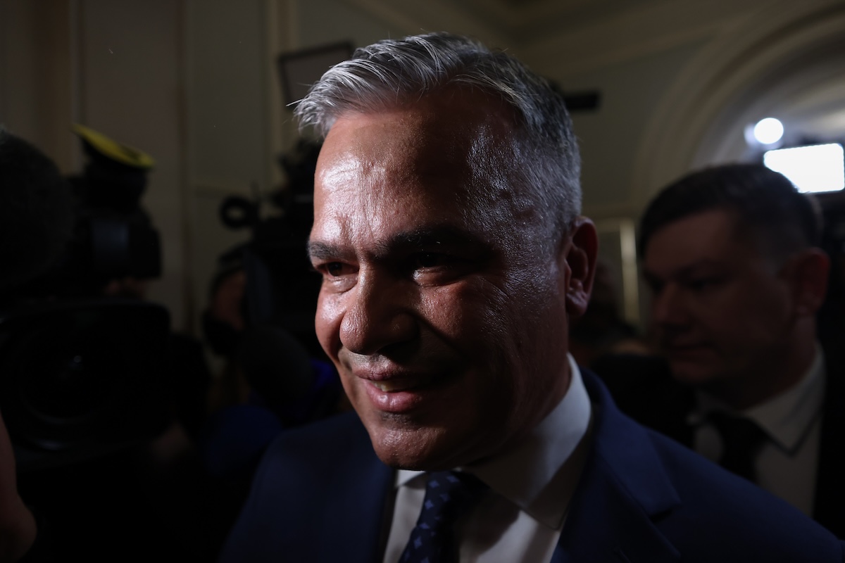 Liberalul Adrian Veștea, la ședinta Biroului Politic National al Partidului National Liberal, la Palatul Parlamentului din Bucuresti, 15 iunie 2026 | Foto: Inquam Photos / George Calin