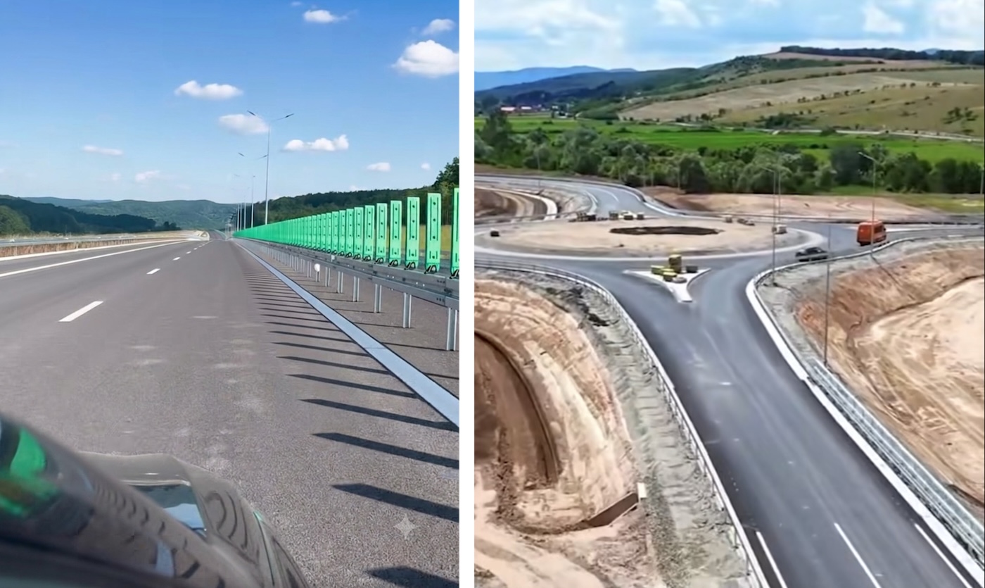 Lotul Zimbor - Poarta Sălajului, parte a Autostrăzii Transilvania, va fi deschis circulației în iulie 2026 | Foto: Captură de ecran Facebook, Horațiu Cosma