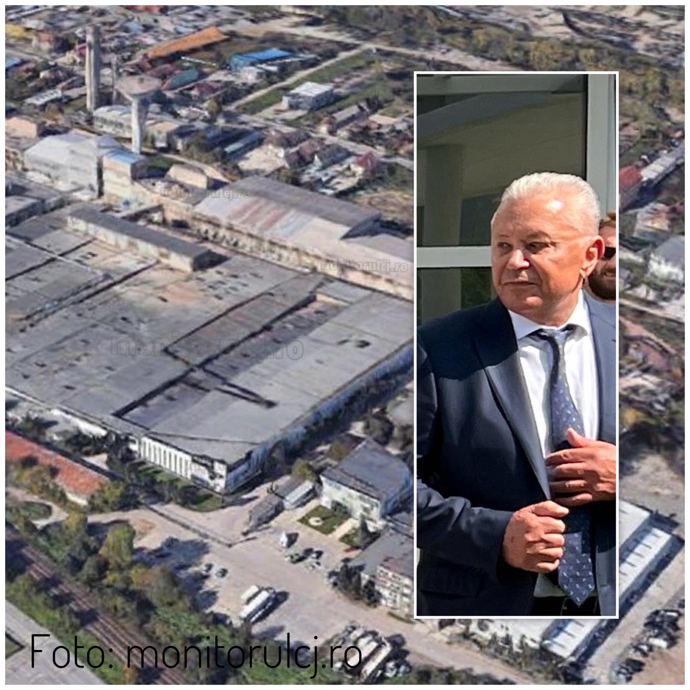 Platforma industrială Sanex, situată între strada Plevnei și Podul IRA, în zona de nord a Clujului, a devenit ținta unui proiect gigant de regenerare urbană. Dezvoltatorul Chimu Căpușan a pus ochii pe terenul Sanex, abandonat de Prime Kapital. Foto: monitorulcj.ro