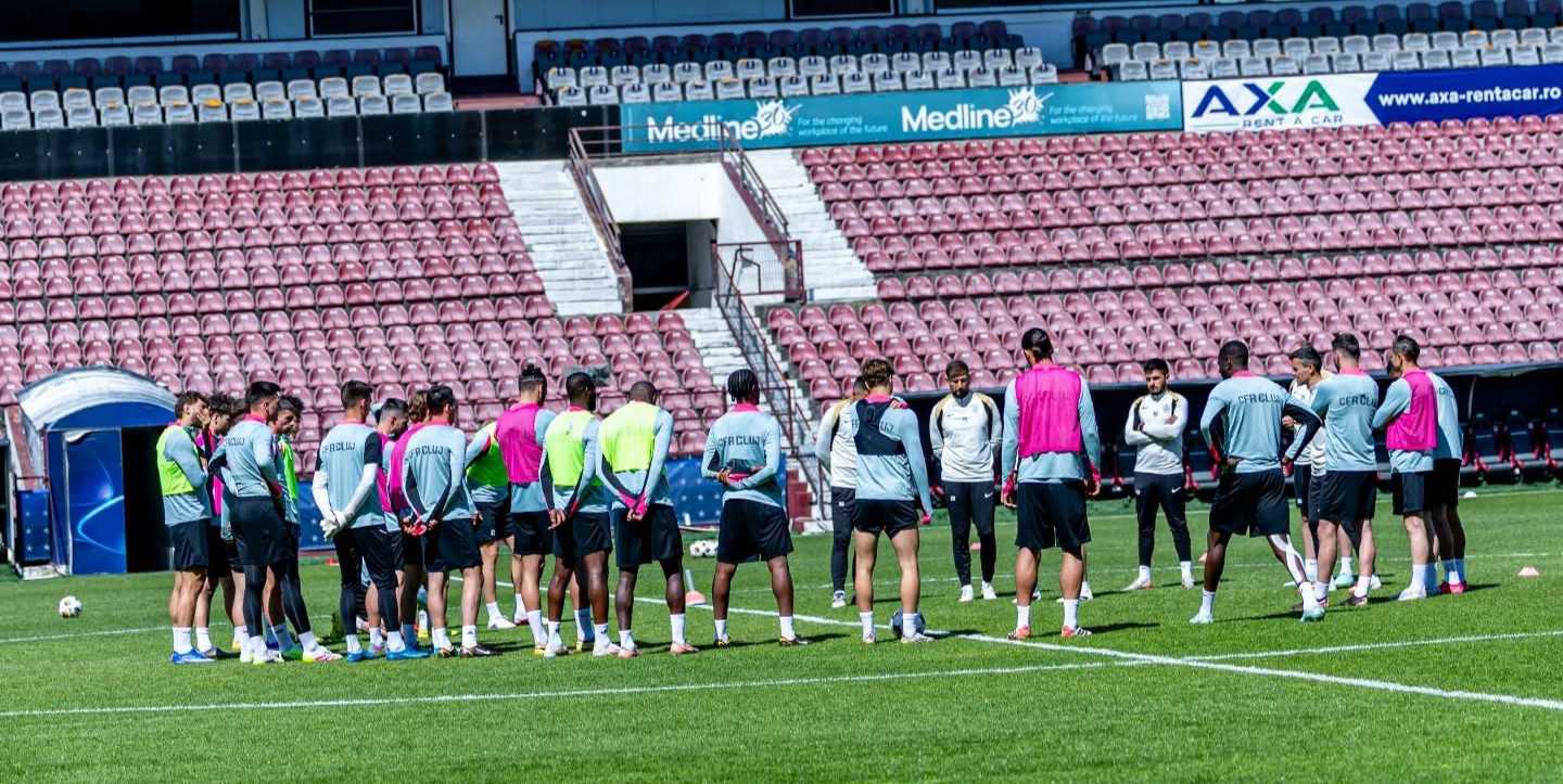 CFR Cluj va pregăti în Austria noul sezon / Foto: CFR 1907 Cluj Facebook