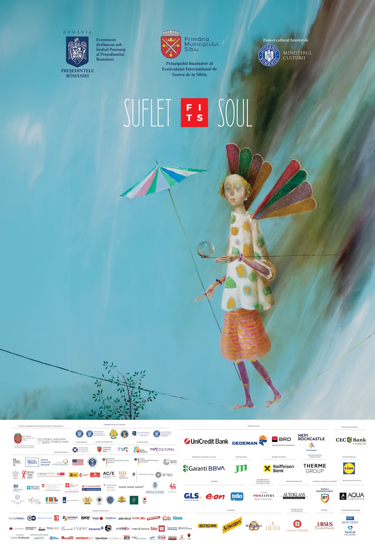 Aleea Celebrităților din Sibiu s-a îmbogățit cu opt noi stele, acordate unor personalități și instituții de prestigiu din lumea artelor spectacolului, în cadrul celei de-a 33-a ediții a FITS. | Foto: FITS