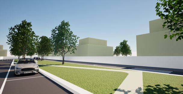 Proiect rezidențial ambițios în Bună Ziua: locuințe unifamiliale, noi căi de acces și zonă verde extinsă|Foto: PUZ de urbanizare - primăriaclujnapoca.ro