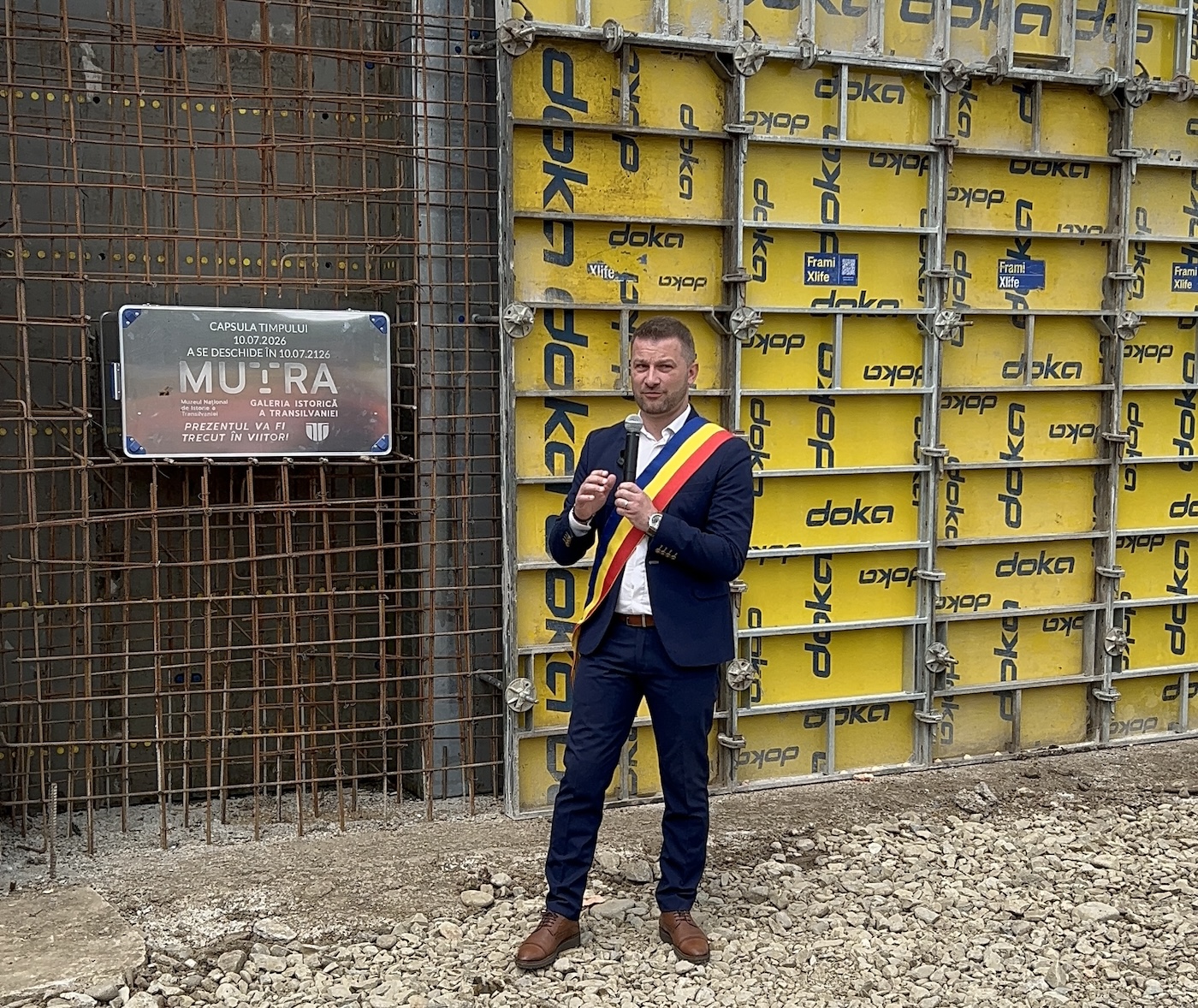 Primarul Floreștiului, Bogdan Pivariu, mesaj către viitor de la Galeria Istorică a Transilvaniei: „Am ținut neapărat să avem această minunăție de muzeu în Florești”