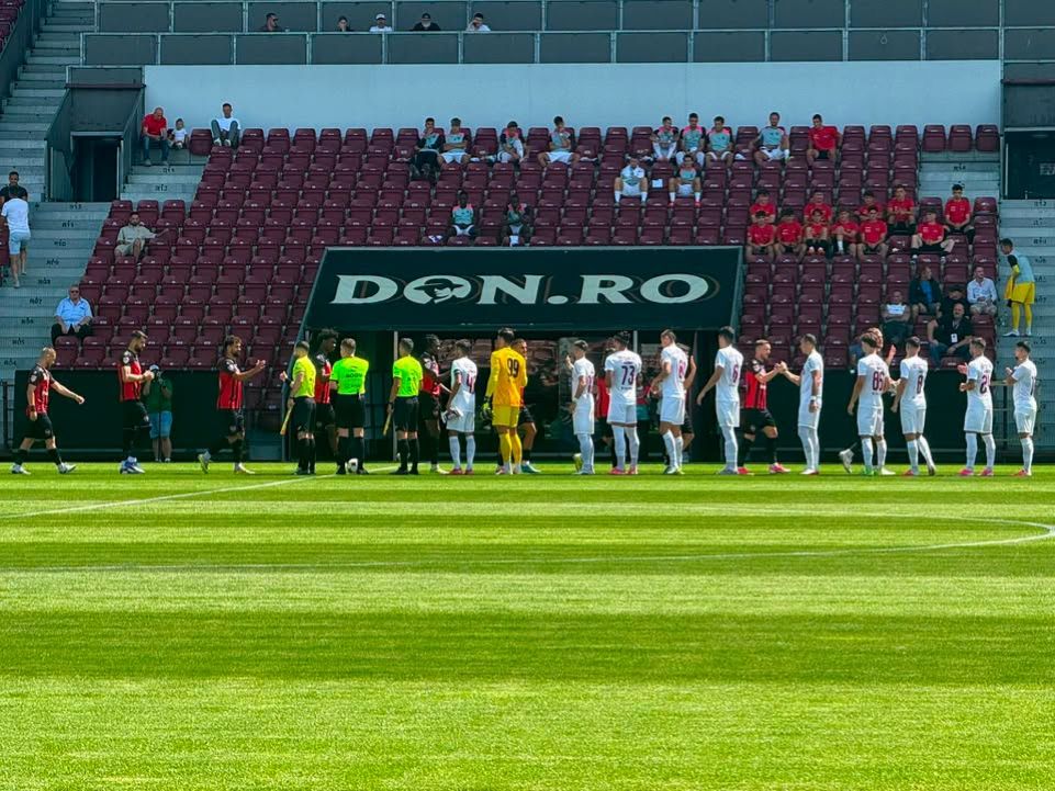CFR Cluj a pierdut ultimul amical al verii contra unei echipe din Liga a 2-a!