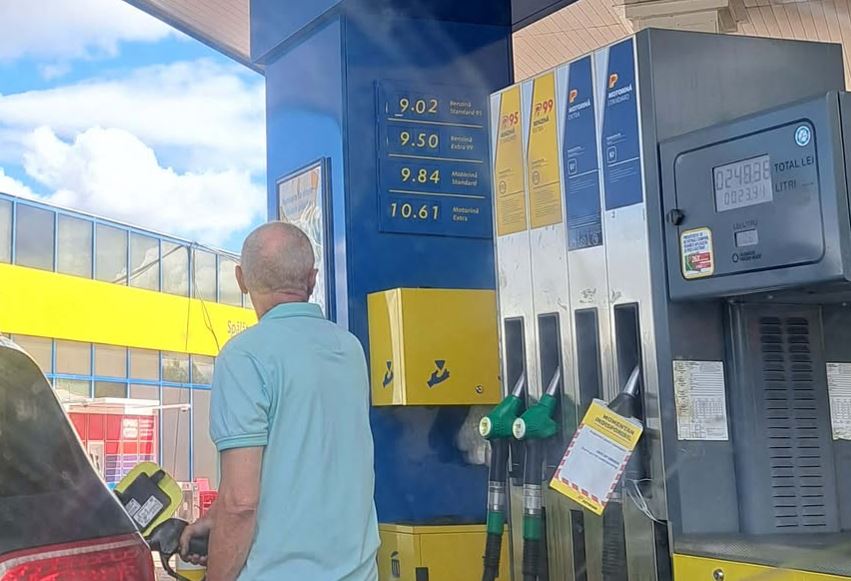 Scumpiri-șoc în benzinării: prețul motorinei a depășit 10 lei/l, iar benzina sare de 9 lei|Foto: monitorulcj.ro