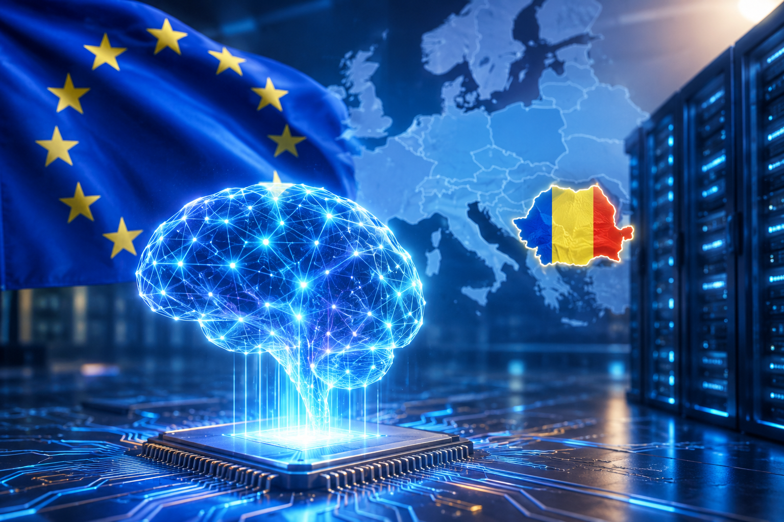 România intră în cursa europeană a inteligenței artificiale. Proiectul „RO AI Factory” ar putea deveni funcțional în 2027!