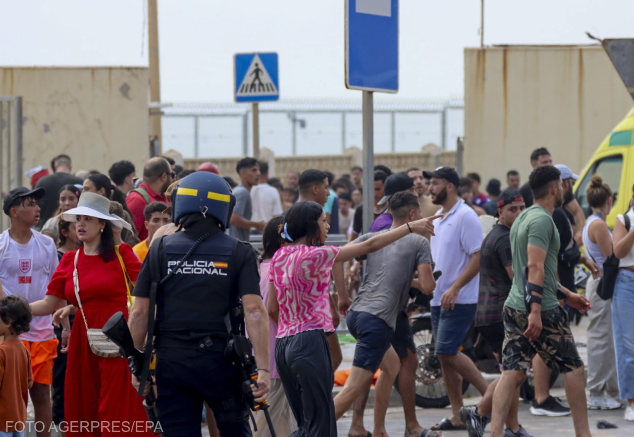 Problema migranților din orașul spaniol Ceuta, rezolvată. Aproape toți s-au întors în Maroc.