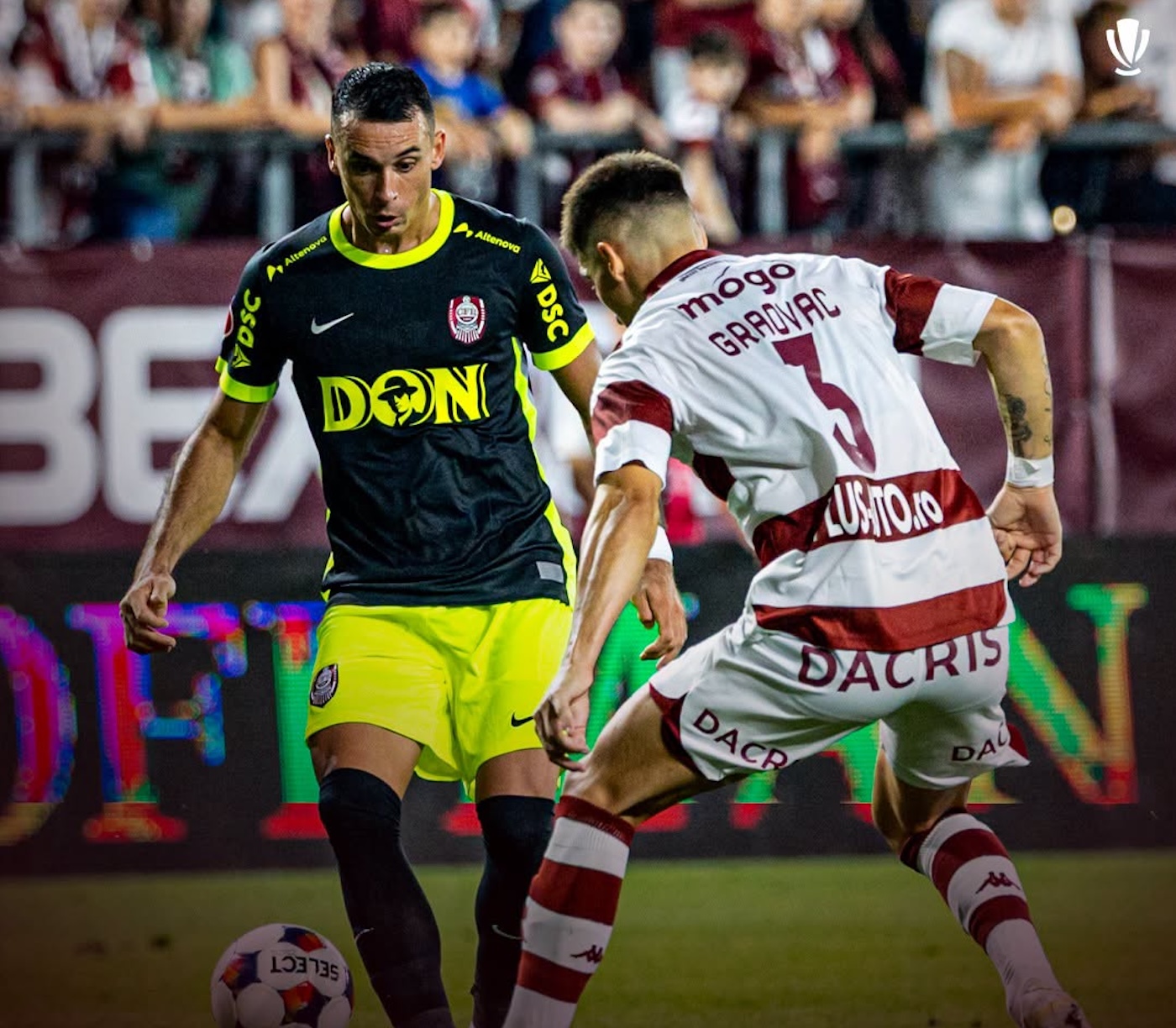 CFR Cluj a pierdut cu Rapid în deplasare, duminică seara, 2 august 2026 | Foto: Facebook, Fotbal Cluj CFR 1907 CLUJ