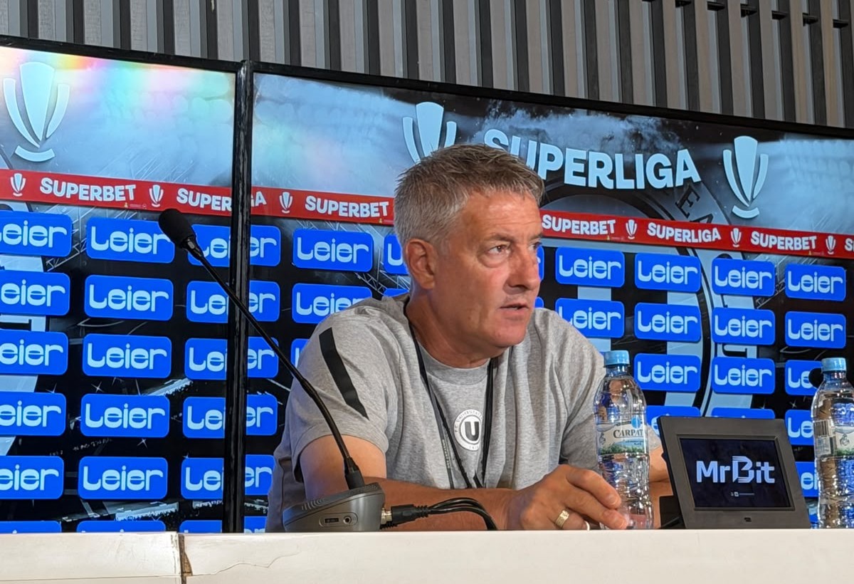 Cristiano Bergodi vrea în continuare jucători noi la U Cluj / Foto: monitorulcj.ro