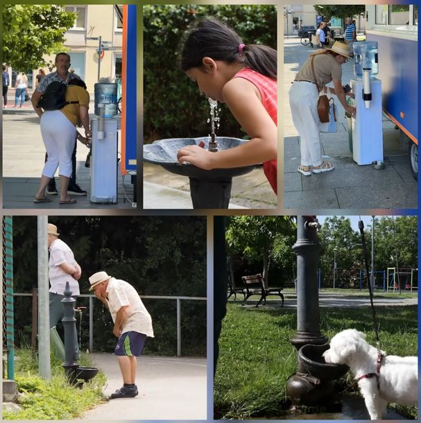 Măsuri pentru perioada de caniculă, la Cluj: Centre pentru situații de urgență, puncte de hidratare și peste 100 de cișmele în oraș