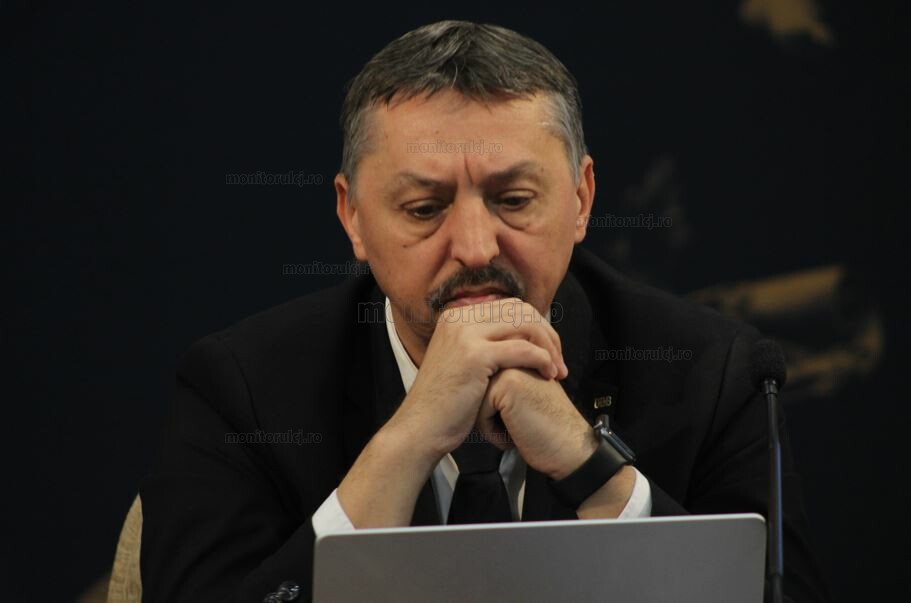 Rectorul UBB, Daniel David, fost ministru al Educației în Guvernul Bolojan, conferință de presă susținută la Universitatea Babeș-Bolyai |Foto: Mădălina Ivan - monitorulcj.ro