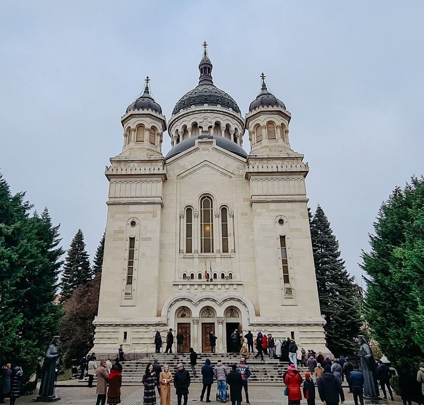 Catedrala Mitropolitană din Cluj-Napoca, în proces de reabilitare: Lucrări de restaurare și amenajare peisagistică a zonei. Edificiul va fi inclus în circuitul turistic.|Foto: Mitropolia Clujului