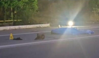 Pieton ucis pe DN1C, între Gherla și Bunești / Foto: InfoTrafic24
