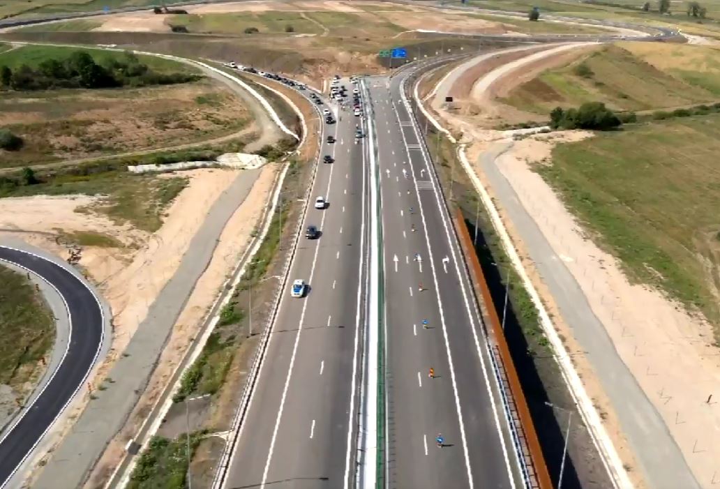 Autostrada Transilvania: A fost deschisă circulația rutieră pe secțiunea Zimbor – Poarta Sălajului|Foto: Compania Națională de Administrare a Infrastructurii Rutiere - Facebook
