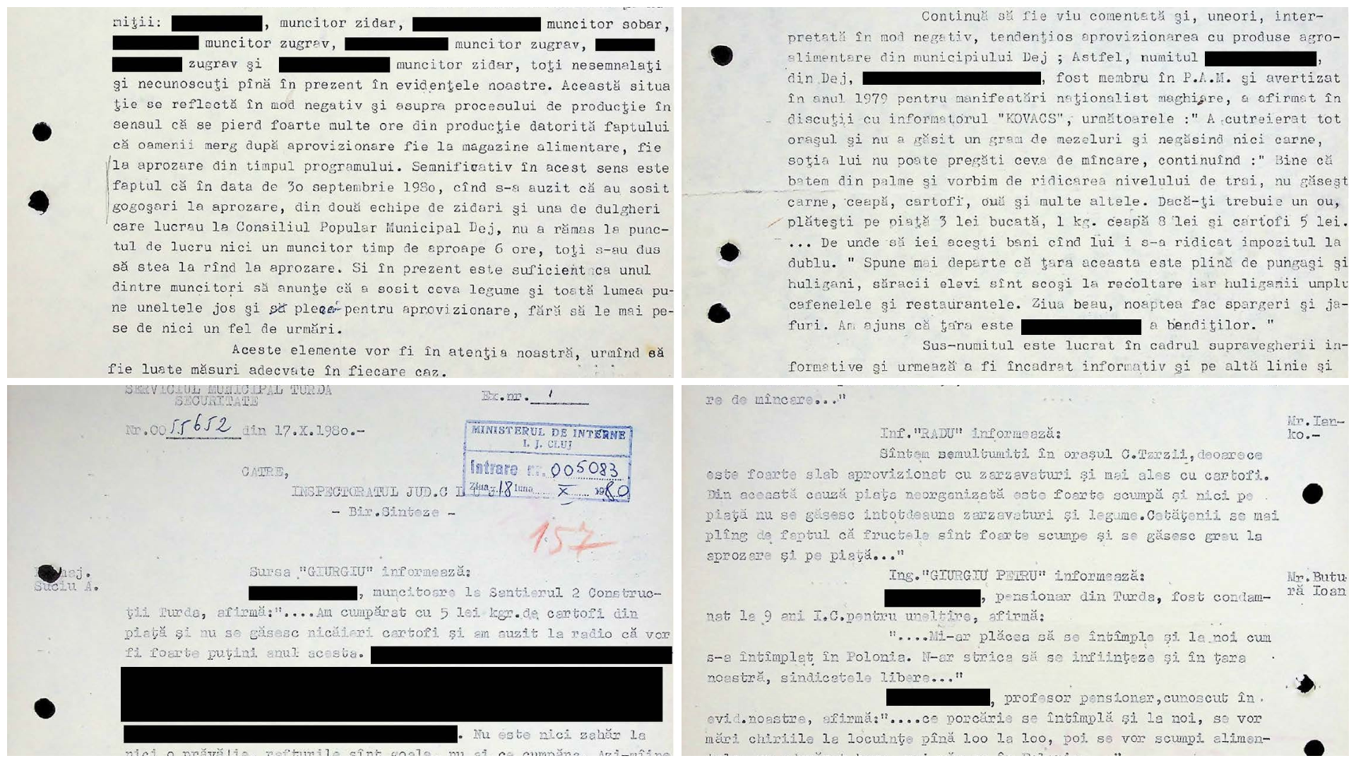 Imaginea României comuniste în care magazinele erau bine aprovizionate / Foto: CNSAS-Facebook