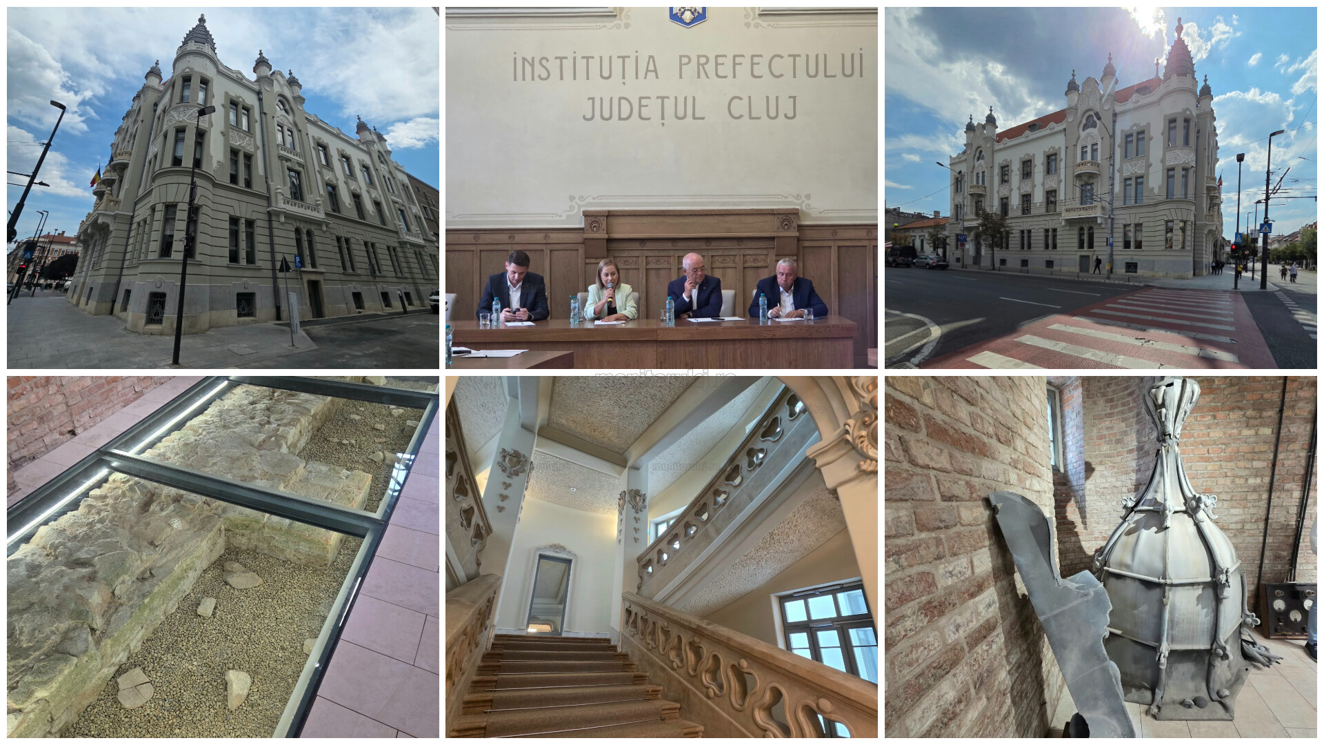 Palatul Administrativ al județului Cluj a fost renovat. Clădirea istorică are acum panouri fotovoltaice și lift interior