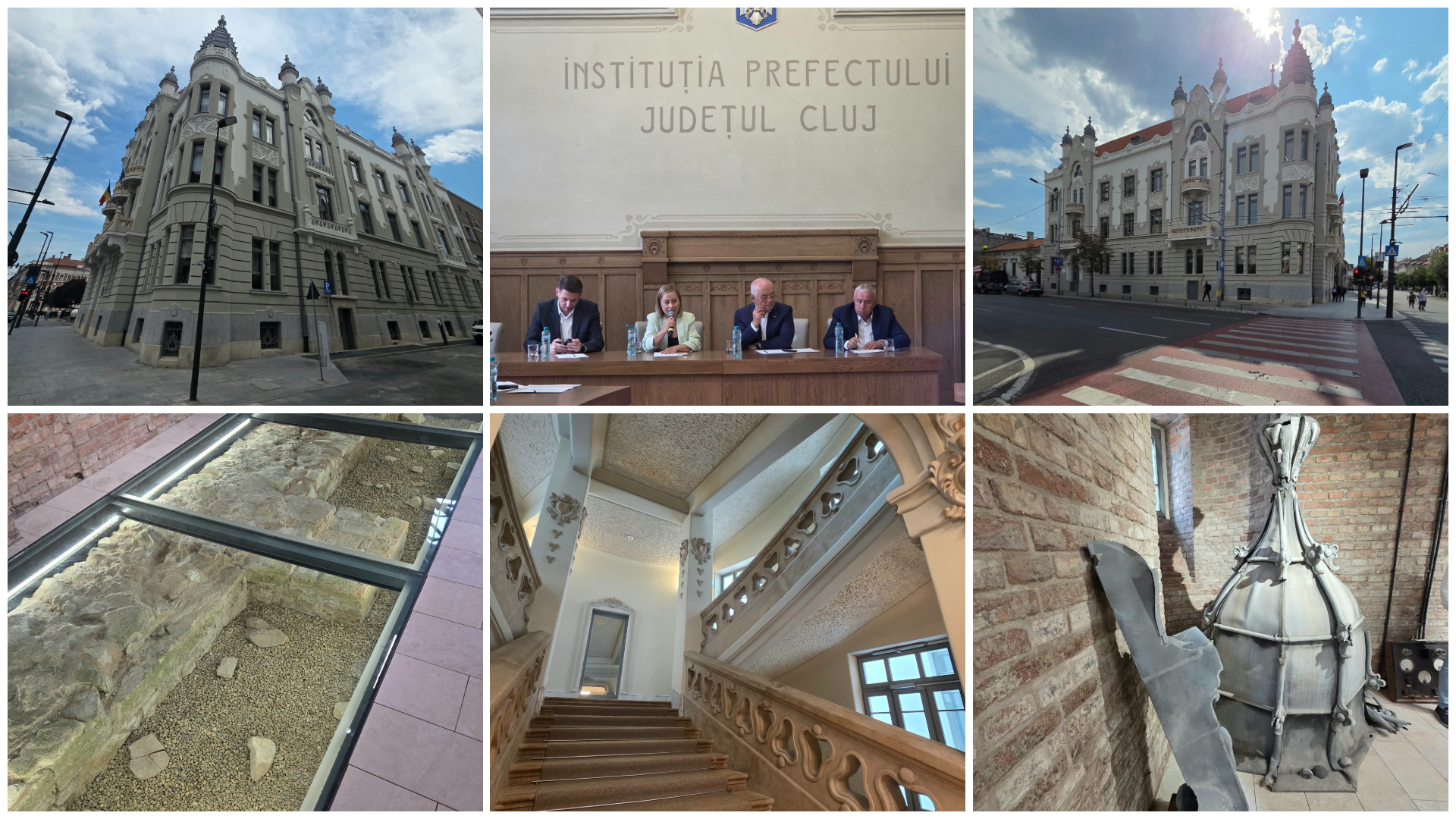 Palatul Administrativ al județului Cluj a fost renovat/ Foto: monitorulcj.ro