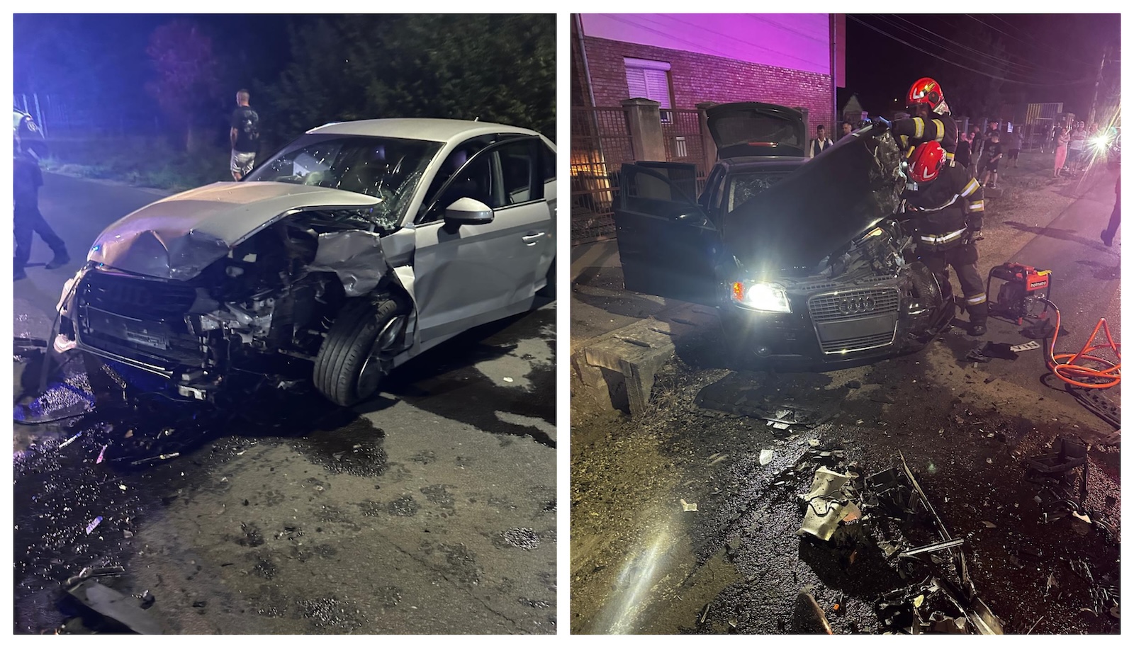 Accident grav pe drumul dintre Turda și Câmpia Turzii, 23 august 2026 | Foto: ISU Cluj